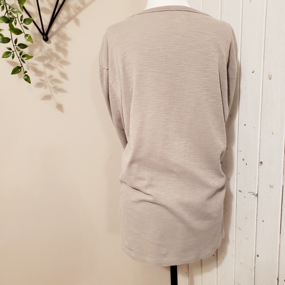 VINTAGE GAP WAFFLED LONG SLEEVE TEE COTTON… - Picture 8 of 10